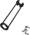 Multifunctional Sink Wrench - 1 Pcs Basin Wrench Tool for Tight Spaces, Carbon Steel Faucet Wrench for Kitchen & Bathroom, Under Sink Wrench for Plumbing Installation & Repair (A)