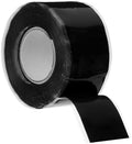 PATIKIL Self-Fusing Silicone Tape 1" x 10', Waterproof Hose Repair Tape Soft Strip for Plumbing Stop Leak Seal Tape Water Pipe, Black