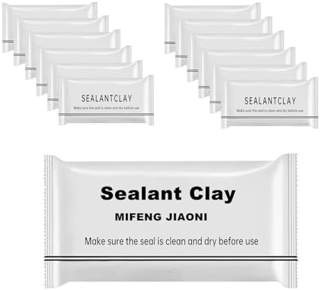 Duct Seal Putty Waterproof Sealant Clay Mastic for AC Holes Walls and Exhaust Plumbers Putty and Hole Filler Quick Mending Mud for Drain Connection wall Repair Clay