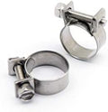 Autobahn88 Stainless Steel Mini Hose Clamp for Fuel Pipe Tube Plumbing 8-10mm (0.31-0.39") (Pack of 10)