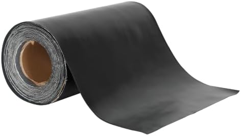 Werhoo 45 Mil EPDM Butyl Sealing Tape, 6 Inch x 32 Foot Black Self-Adhesive Weatherproof Roof Repair Membrane for Boat, Roof, Window, RV, Vent, Crawl Space