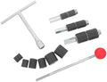 Universal Water Stopper Tool Kit for Plumbing Emergency Repair, Stainless Steel and Copper Construction, Fits 20/25/32mm Water Pipes, for Home Use and Pipe Maintenance