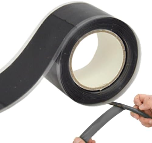 Silicone Self Fusing Tape Self-Adhesive Waterproof | Automotive Repair Tape for Plumbers Electricians Technicians Handymen Gardeners Athletes Home Garage Basement Workshop Gym