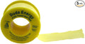 Duda Energy 5 Rolls of 1" x 260" Yellow Teflon Thread Seal Tape 1.2g/cm³, 89 Micron / 3.5 Mil, Pipe Sealant