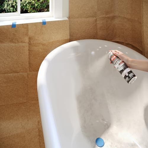 Krylon Tub & Tile Ultra Repair Finish, Gloss, White, 17 oz, K04502007