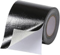 RV Awning Repair Tape: 3" x 30FT Black Fabric Heavy Duty Waterproof Patch Kit for Sail Tent Boat Cover Outdoor Repair