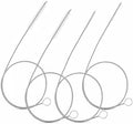 40-Inch 4-Pack Extra Long Pipe Cleaner Brushes for Straws & Kegerator Tubes