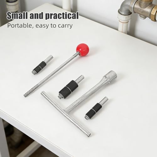 Universal Water Stopper Tool Kit for Plumbing Emergency Repair, Stainless Steel and Copper Construction, Fits 20/25/32mm Water Pipes, for Home Use and Pipe Maintenance