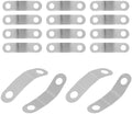 16pcs Pop-Up Clevis Clip, Stainless Steel U-Shaped Spring Clips Replacement for Tub Drain Linkage Assembly Compatible with Danco 34807