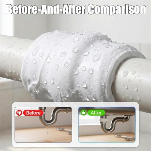 Universal Waterproof Sealant Clay, White Plumbers Repair Putty