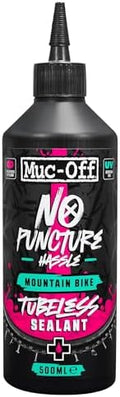 Muc-Off MTB Tubeless Sealant, 500ml - Tubeless Tire Sealant for Bicycle Puncture Repair - Durable Bike TireSealant for Mountain Bikes, 500ml (Pack of 12)