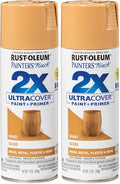 Rust-Oleum 249103 Painter's Touch 2X Ultra Cover Spray Paint, 12 oz, Gloss Khaki (Pack of 2)