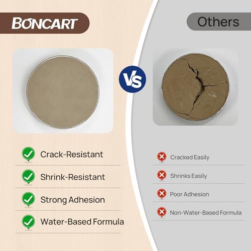 Boncart Wood Filler, 6.15 oz Paintable Wood Putty