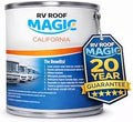 Best RV Roof Coating for RV Roof Repair for California State | Only Product Comes with No Primer Needed - UV Resistant | Apply on All Types of Roofs | 1 Gallon Pail