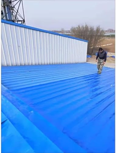 Blue Self-Adhesive Sheds Roofing Felt, Asphalt Roof Shingles Repair Tape, Roof Protector Underlayment Roll, Flashing Tape for Roofs, Waterproofing Roof Cladding(20x900cm/0.65x29.5ft)