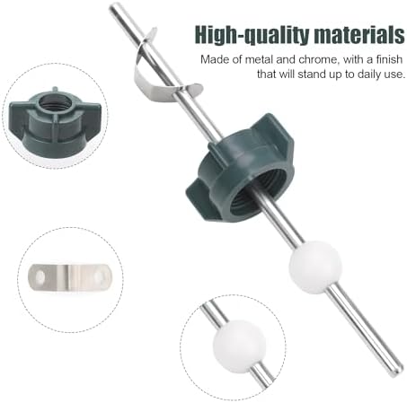 2pcs Sink Ball/Pivot Rod Replacement Parts Bathroom Sink Drain Stopper Kit