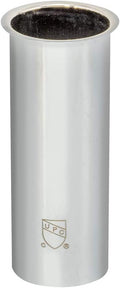 EZ-FLO 1-1/2 x 4 Inch 22-Gauge Steel Flanged Sink Tailpiece, Brass Plumbing Fitting, Chrome Finish, 35081