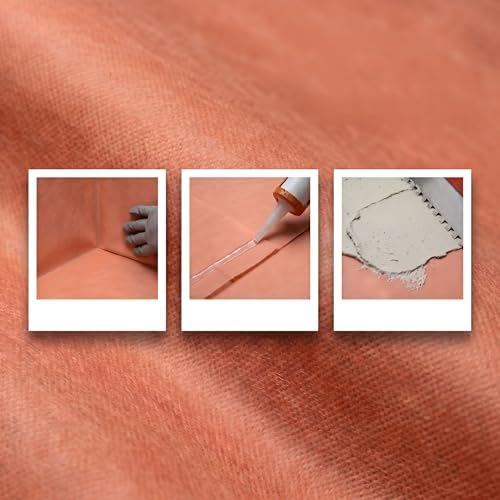 Waterproof Membrane for Shower 4 ft x 90 ft | 20Mils Thickness Waterproofing Membrane | Ideal for Shower, Tile Flooring, Sauna Bathroom Walls, Tile Underlayment