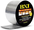 BXI Flashing Roll Tape Membrane, 4 inches X 32 Feet Thick Waterproof Patch Seal Tape, Self-Adhesive SBS Modified Rubberized Asphalt, Deck Seam Joist Leak Sealant for Roof Window Gutter Repair Outdoor