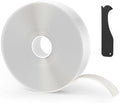 Butyl Tape, 1/2 in x 30 ft White Waterproof RV Sealant Tape, 1 Pack | Non-hardening waterproof butyl rubber seals RV windows, roof leaks, pipe fixtures and EPDM patches; no caulk gun needed.