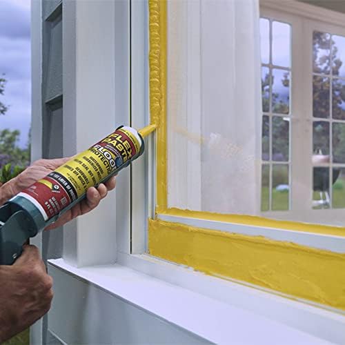 Flex Seal Flood Protection Starter Kit, Waterproof, Removable, Use on Windows, Doors, Garage Doors, Seams, Casings,Thresholds, Conduits, Vents, Ducts, and More