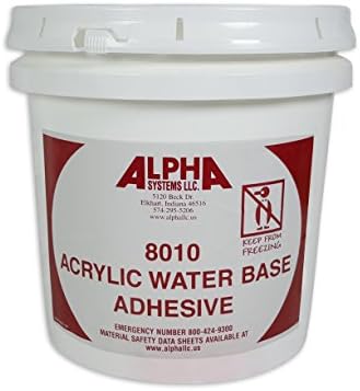 Dicor Alpha 8010 Universal RV Roof Adhesive | Camper & Trailer Roof Glue (1 Gallon)