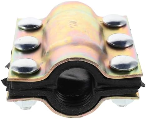 Kisangel Pipe Leak Sealer Clamp for Plumbing Repair Kit for Pe Ppr Steel Iron Pipes Emergency Fix for Home Professional Use Durable Reliable Repair