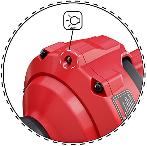 POPULO 120V Corded Electric Drain Snake Auger, 23Ft Auto-Feed with GFCI