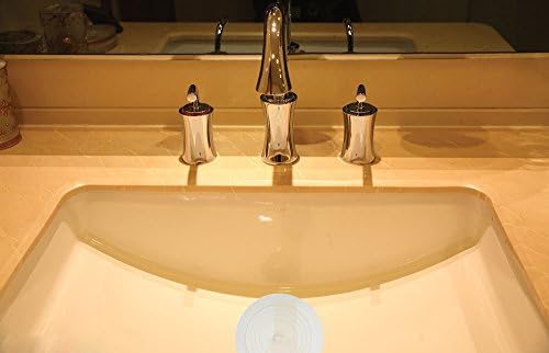 V-TOP Bath Tub Drain Stopper 2 Pack, 6 inch Silicone Drain Cover Tub Plug