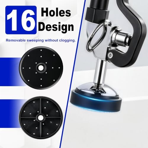 2 PackPre-Rinse Spray Valve Repair Kit for Most 1.42 GPM Commercial Sink Faucet Dish Sprayer Touch On Kitchen Sink Faucets Spray Face Bumper and Screw Repair Part, Black