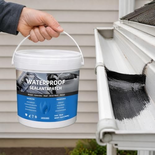 Black Waterproof Sealant Coating 1 Quart