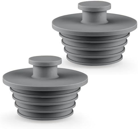Aluvor Bathtub Stopper Drain Plug Bathroom Tub Plug Sink Stopper 2pcs