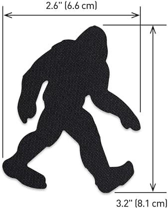 GEAR AID Tenacious Tape Repair Patches – Peel-and-Stick Nylon Gear Patches for Jackets, Tents, Sleeping Bags, Backpacks, and Outdoor Gear – Fix Rips, Tears, and Holes,3 Patches, Sasquatch