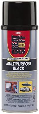 Great Stuff Multipurpose Black Gap Filler | Insulating Foam Sealant, 12 oz. – Black (12 Pack)
