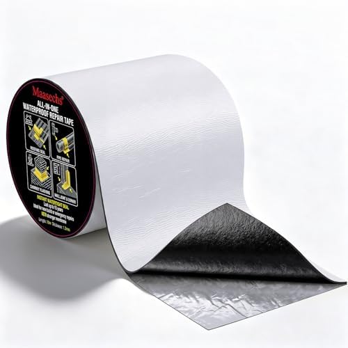 4" x 32' Roof Repair Tape, Weatherproof Flashing Membrane