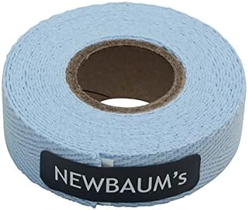 Newbaum's Cloth Bar Tape, Light Blue | Newbaum's Light Blue Cotton Cloth Bike Handlebar Tape - Eco-Friendly, Durable &