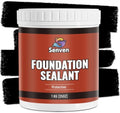 SENVEN Foundation Sealant, 35oz Rubber Silicone Waterproof Sealant Basement and Foundation Sealant, Black, Waterproof Concrete Sealer & Crack Filler - Flexible Waterproof Coating Indoor Outdoor