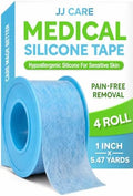 Silicone Tape 1x5.47 Yards | 4-Pack | Medical Grade | FSA&HSA | Waterproof