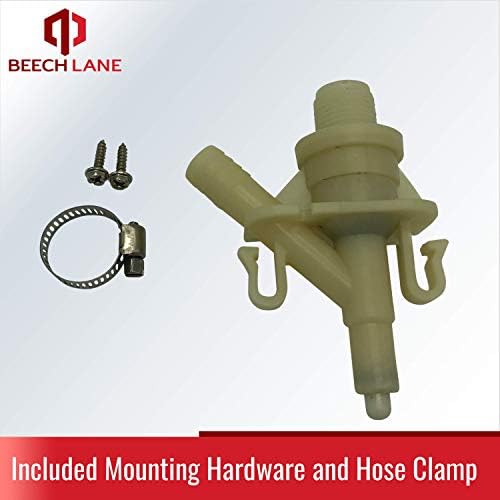 Beech Lane Upgraded Water Valve Kit Replaces 385311641 for Dometic Toilets 300, 310, and 320, Increased Freeze Resistance, Long Valve Lifespan, Ultrasonic Sealing Safeguards Against Leaks (Natural)