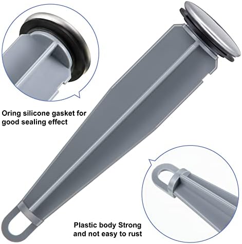 Enhon 6 Pack Pop up Stoppers Compatible with Moen Drain Components
