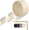 TOHONFOO Pipe Insulation Wrap Tape,Thickened Insulation Tape,3inx13ft,Beige | Weather Resistant Foam Tape Insulation,3 inch pipe insulation tape outdoors,ac line/pipe insulation winter freeze protection
