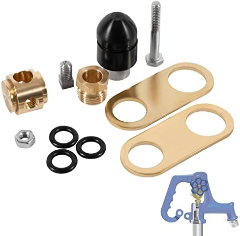 850SB Yard Hydrant Repair Kit Compatible with Simmons 800LF, 800SB, 4800LF, 5800LF, 6800LF Series, Replaces 850SB 9401324 & 8842 Plunger, 8-Piece Frost Proof Water Hydrant Parts Kit to Fix Leaks