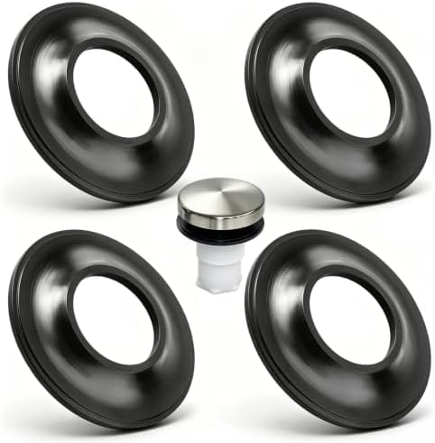 37680B Tub Drain Gasket Replacement for DANCO Rubber Bathtub Stopper (4)
