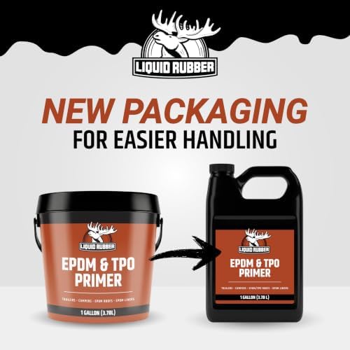Liquid Rubber EPDM & TPO Primer for RV, Camper & Trailer Roofs, 1 Gallon