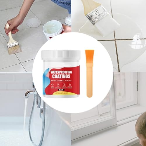 Transparent Waterproof Coating 100g Anti-Leakage Clear Wall Adhesive