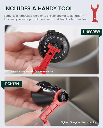 Kitchen Faucet Head Replacement, Kitchen Faucet Sprayer Oil Rubbed Bronze