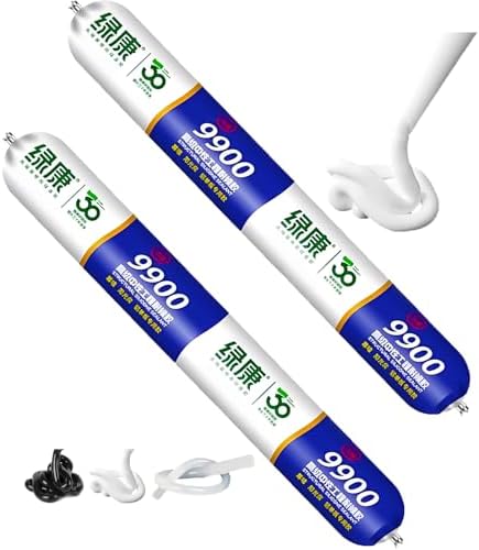 9900 Sealant Waterproof, Silicon Waterproof Sealant 9900 (White,2Pcs)