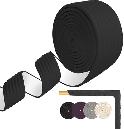 TOHONFOO Pipe Insulation Wrap Tape,Thickened Insulation Tape,3inx13ft,Black | Weather Resistant Foam Tape Insulation,3 inch pipe insulation tape outdoors,ac line/pipe insulation winter freeze protection