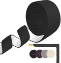 TOHONFOO Pipe Insulation Wrap Tape,Thickened Insulation Tape,3inx13ft,Black | Weather Resistant Foam Tape Insulation,3 inch pipe insulation tape outdoors,ac line/pipe insulation winter freeze protection