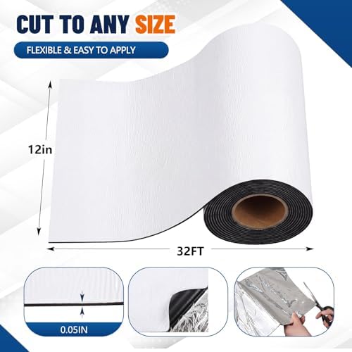 12" x 32' Roof Repair Tape, Weatherproof Flashing Membrane